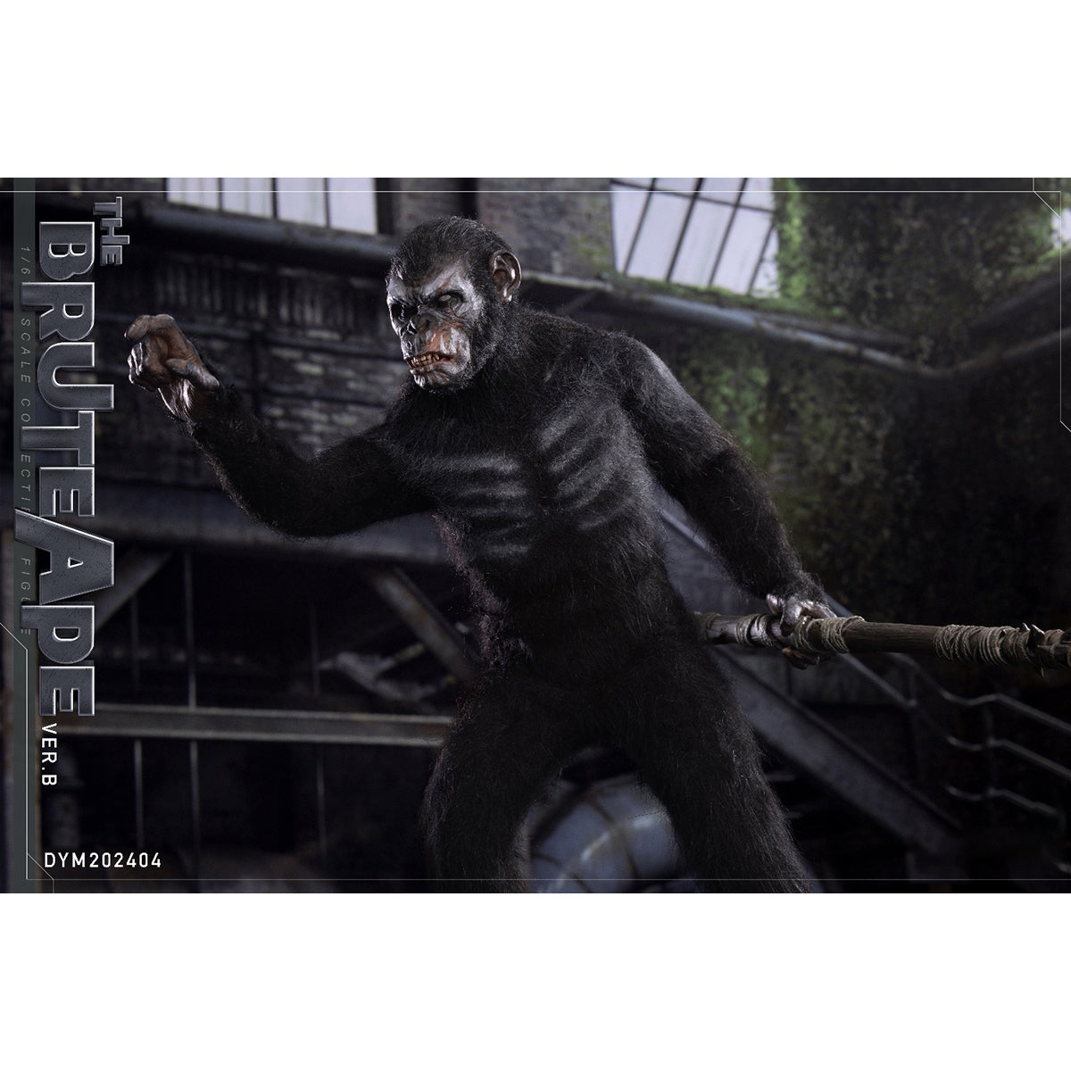 Hellcat, Ape Leader & Black Painted Horse 1/6 Scale Action Figure