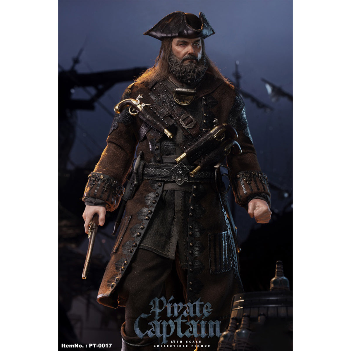 Premier Toys Pirate Captain Action Figures