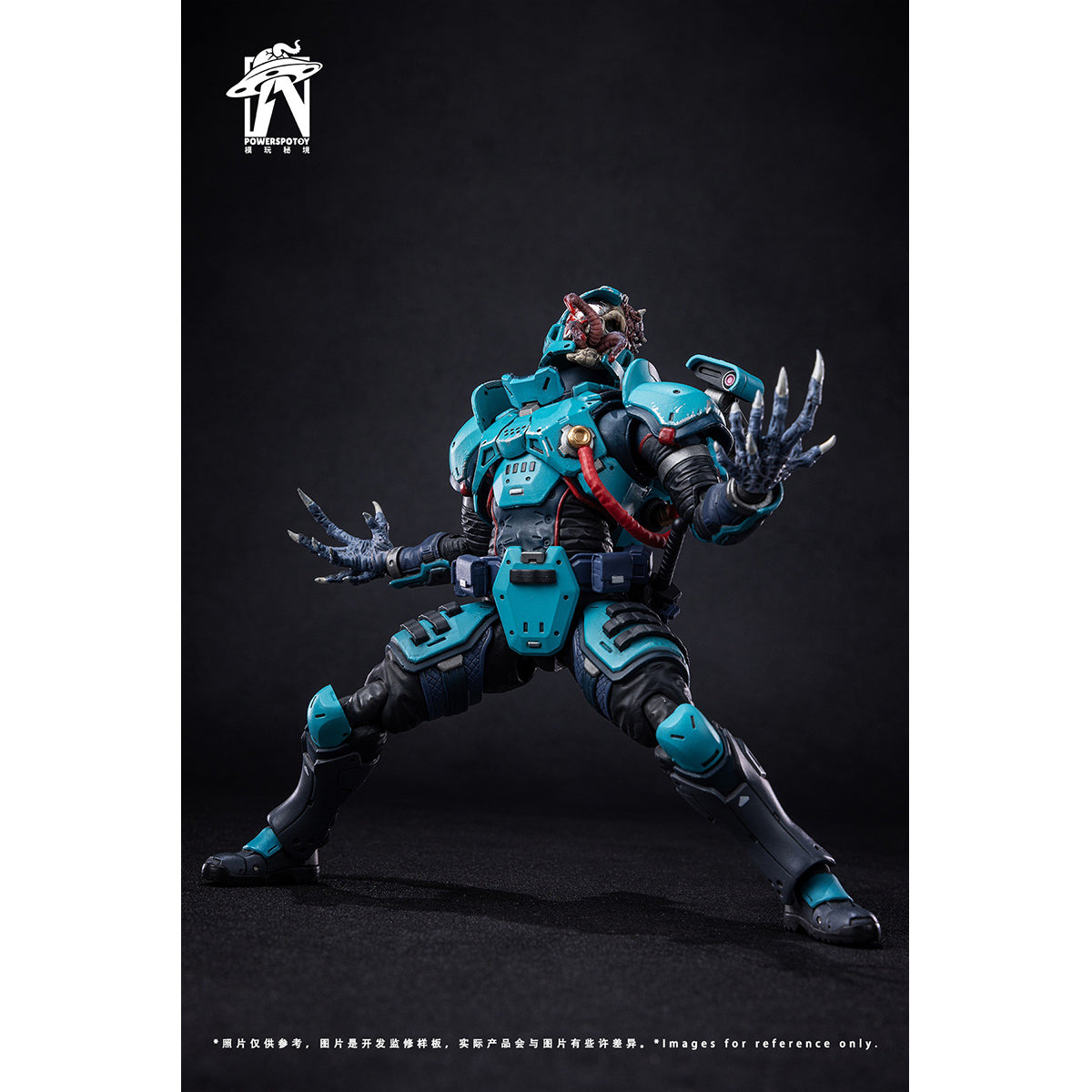Powerspotoy Xpedion Steel Thunder Tactical Arm 1/12 Figure or Diorama Base