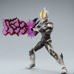 ZD Toys 1/10 Belial Atrocious & Ultraman Cosmos Luna Mode & Ultraman Belial & Ultraman Dyna, All Luminous Version Action Figures