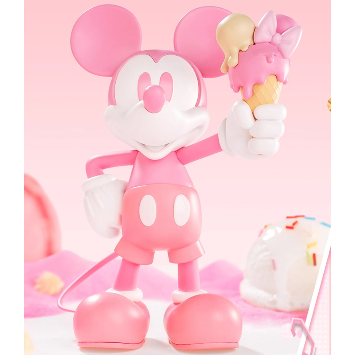 MORSTORM Classic Series Ice Cream Mickey Color Variant Art Figurine