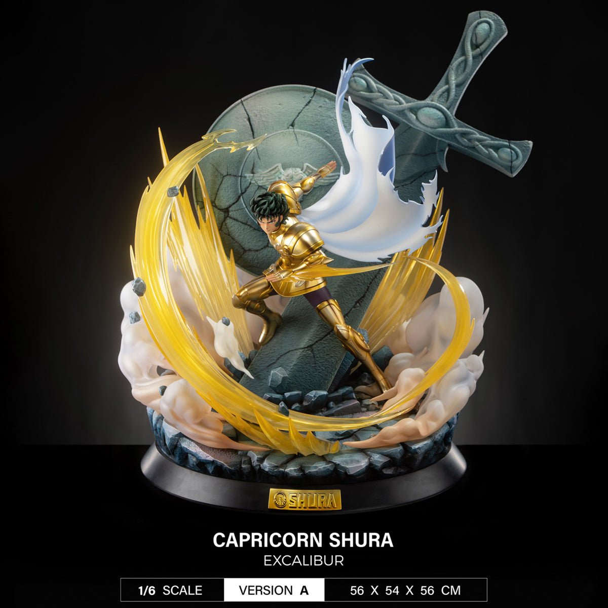 JIMEI PALACE Saint Seiya Capricorn Shura Golden Saints Series Vol.5A Art Statue