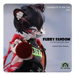 Tit Mok Toys Poseable Beastman Baseball Prodigy Robinson 1/12 Scale Furry Series Action Figure