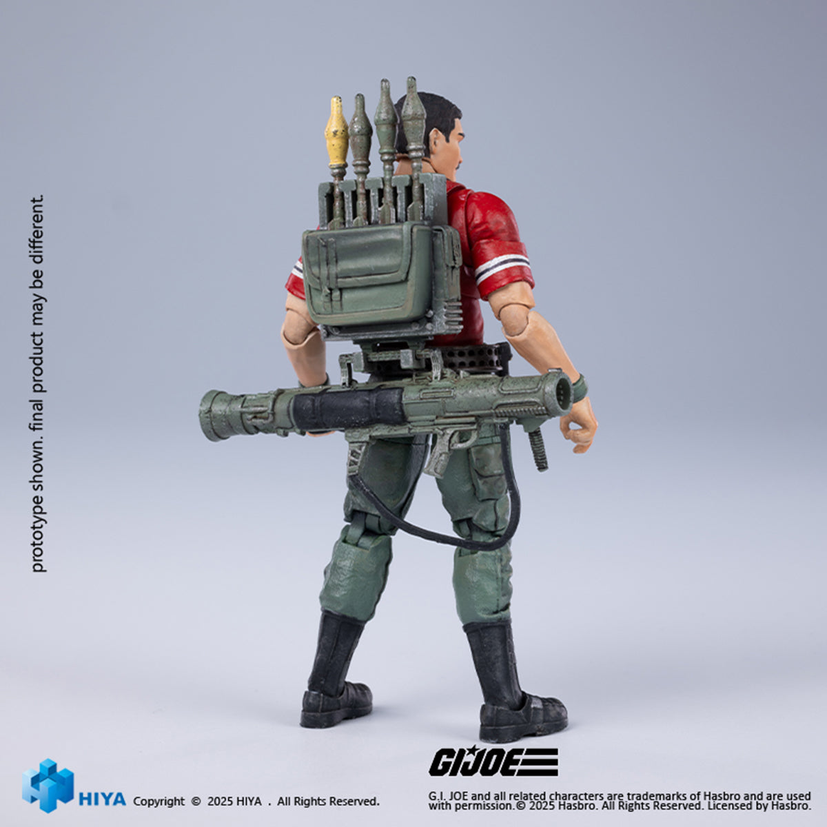 HIYA Exquisite Mini G.I. Joe Bazooka Action Figures