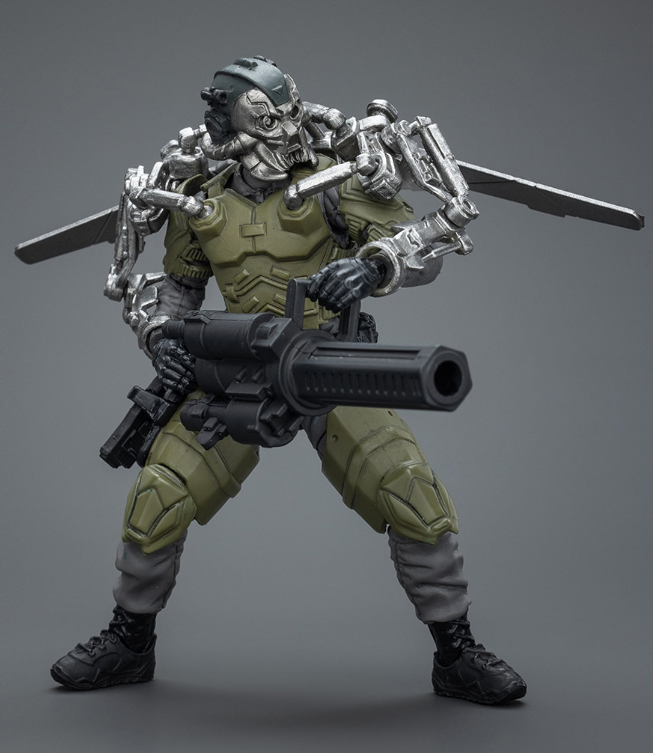 HiPlay JoyToy Military Collectible Figure: Army Builder Pack Lone Wolf with Exoskeleton 1:18 Scale Action Figures JT1750