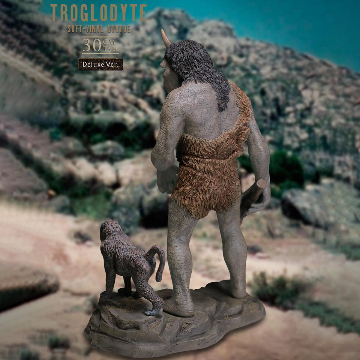 STAR ACE Toys Ray Harryhausen Series Troglodyte Deluxe Edition Art Statue