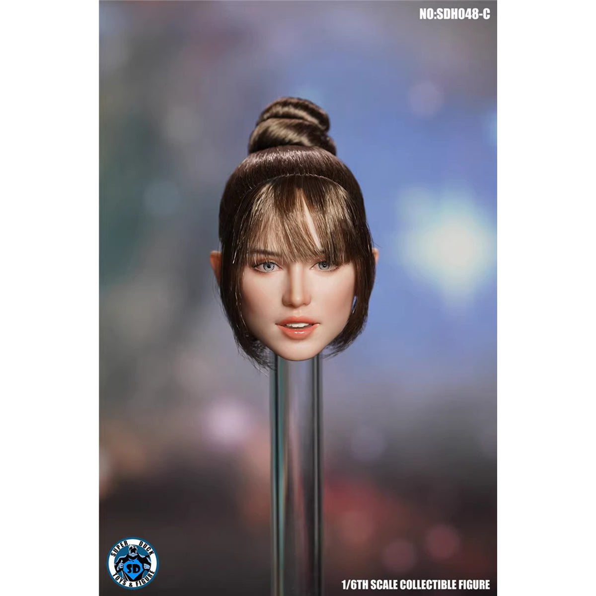 SUPER DUCK European Female Star Head Sculpt Accessory 1/6 Scale Fit Action Figure