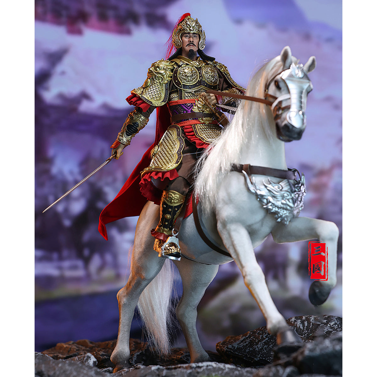 Qian Kun MODEL Liu Bei Xuande Action Figure Deluxe Edition
