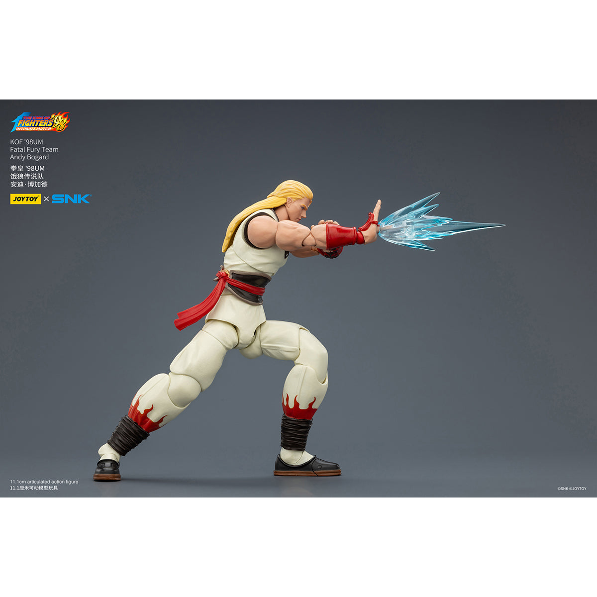 JOYTOY KOF '98UM Fatal Fury Team Joe Higashi & Andy Bogard & Terry Bogard 1/18 Scale Action Figure