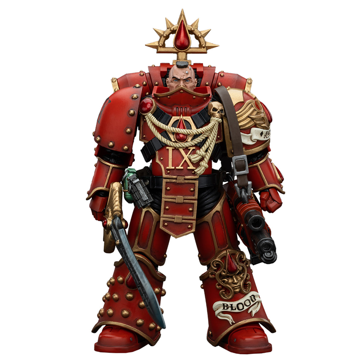 JOYTOY Warhammer The Horus Heresy Blood Angels Raldoron First Captain of the Blood Angels Action Figure