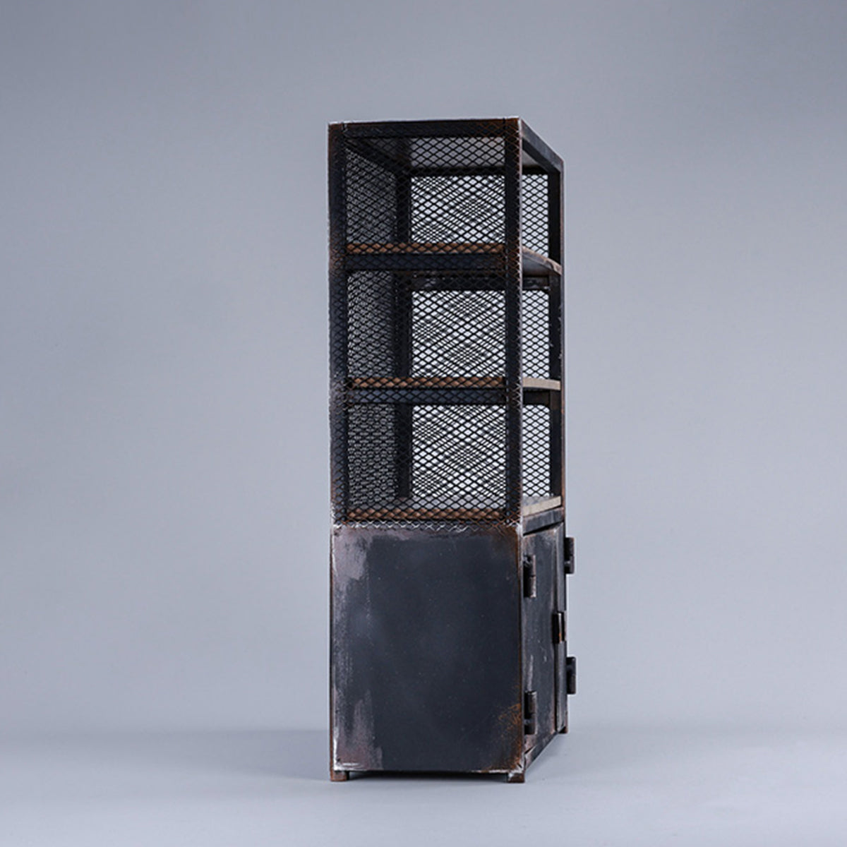 MMMTOYS, 1/6 Wasteland Industrial Storage Locker/1/12 Ruined Brick Streets, Scene Base for Figurine