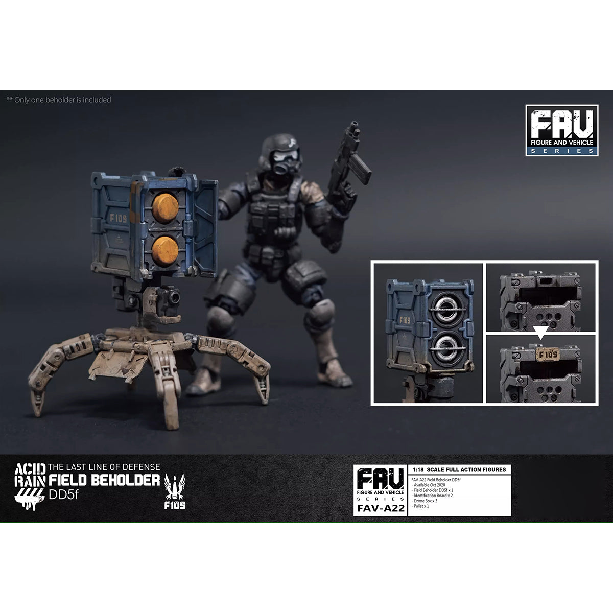 TOY ALLIANCE Acid Rain World Field Beholder DD5f Action Figures