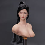 YMTOYS Asian Female Head Sculpt Jing Figure Accessory