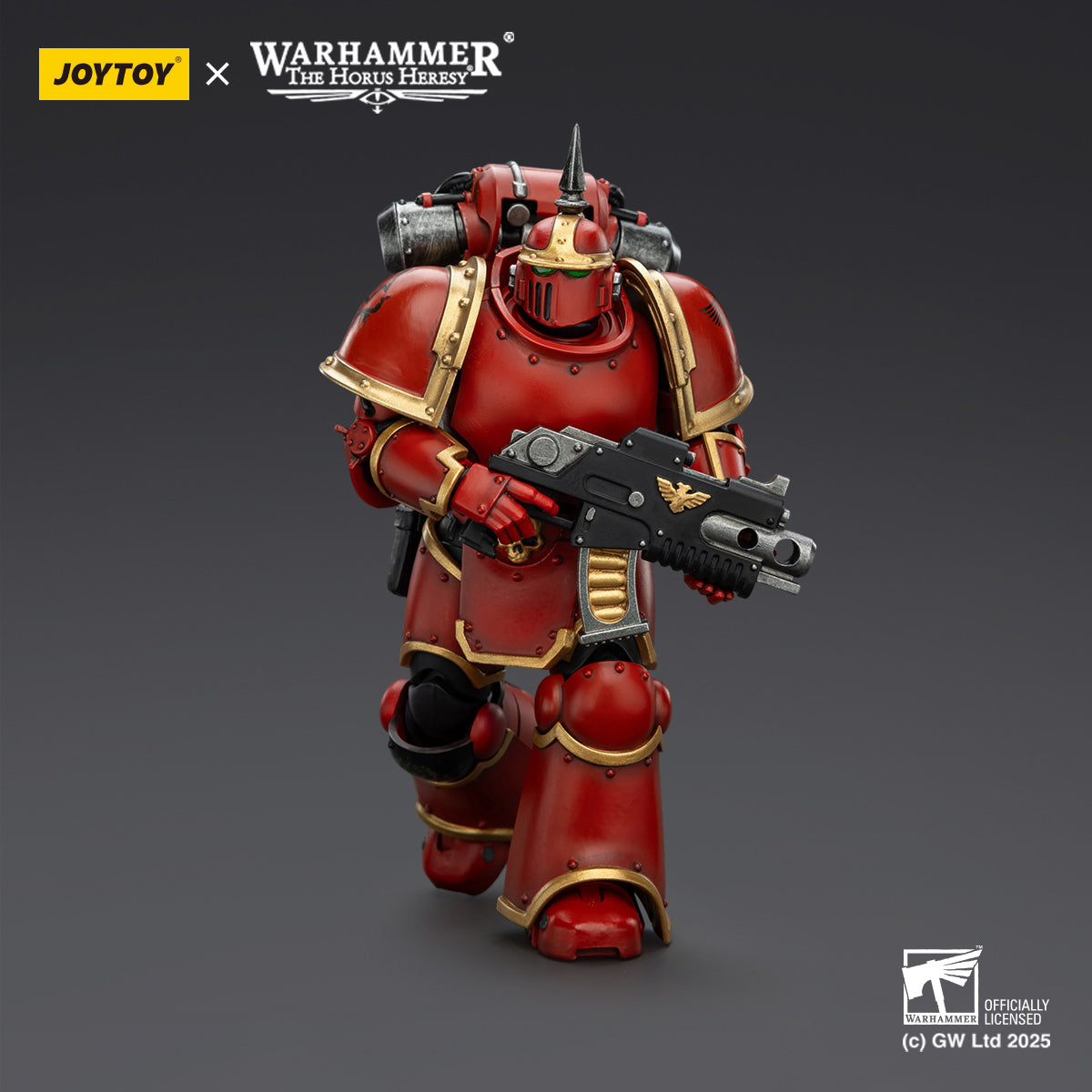 JOYTOY Warhammer Thousand Sons Sons of Horus Alpha Legion Ultramarines Space Wolves Imperial Fists Blood Angels MK lll Tactical Legionary 1/18 Scale Action Figure