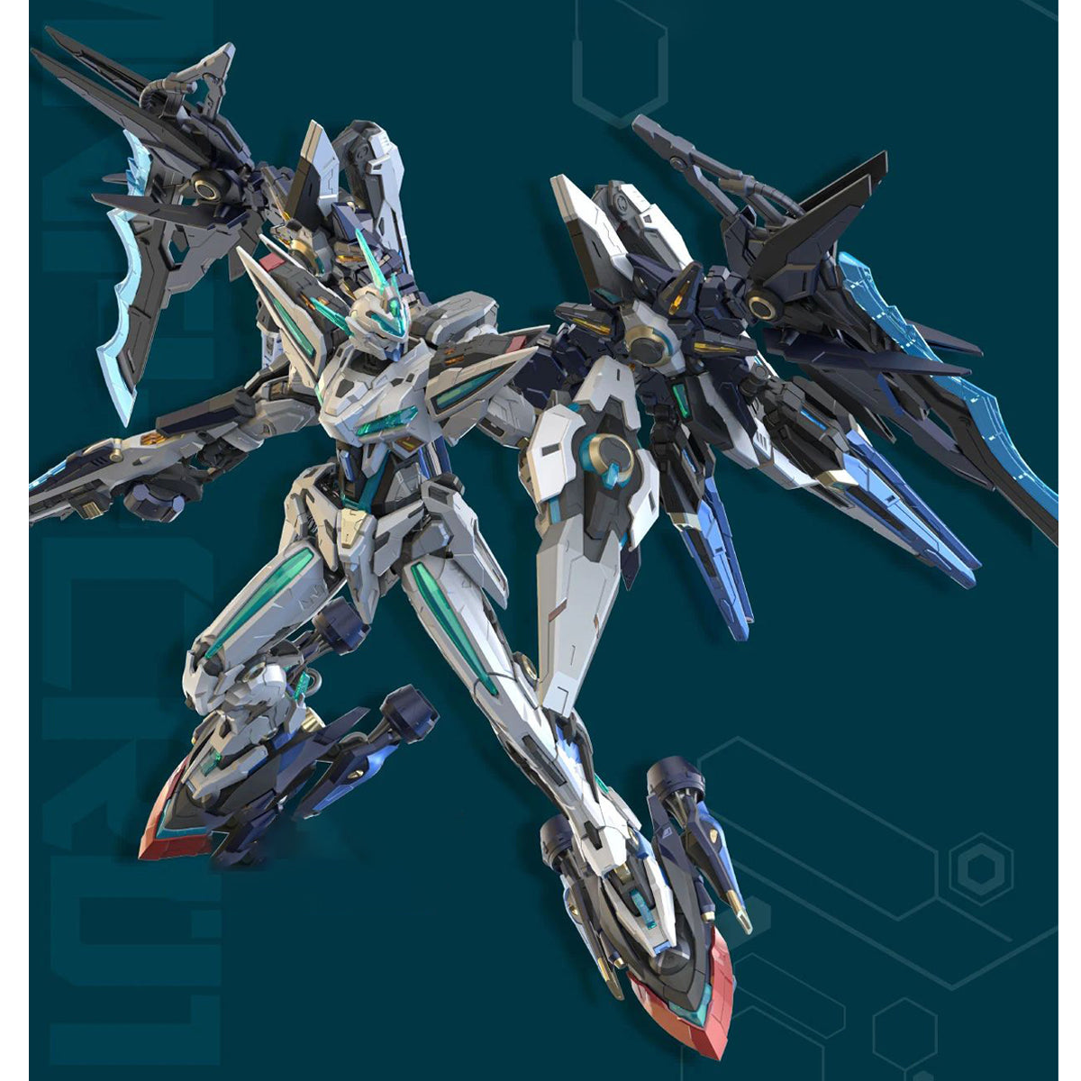 Kits de modelos Huan Ci n.° 6 del líder de tipo avanzado Yuhengxing, estrella ardiente de motor nuclear