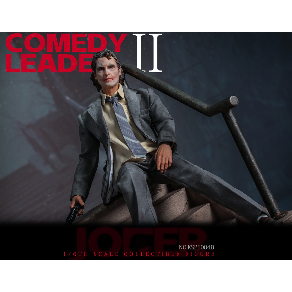 KSTOYS Comedy Leader II & Stair Base Action Figures