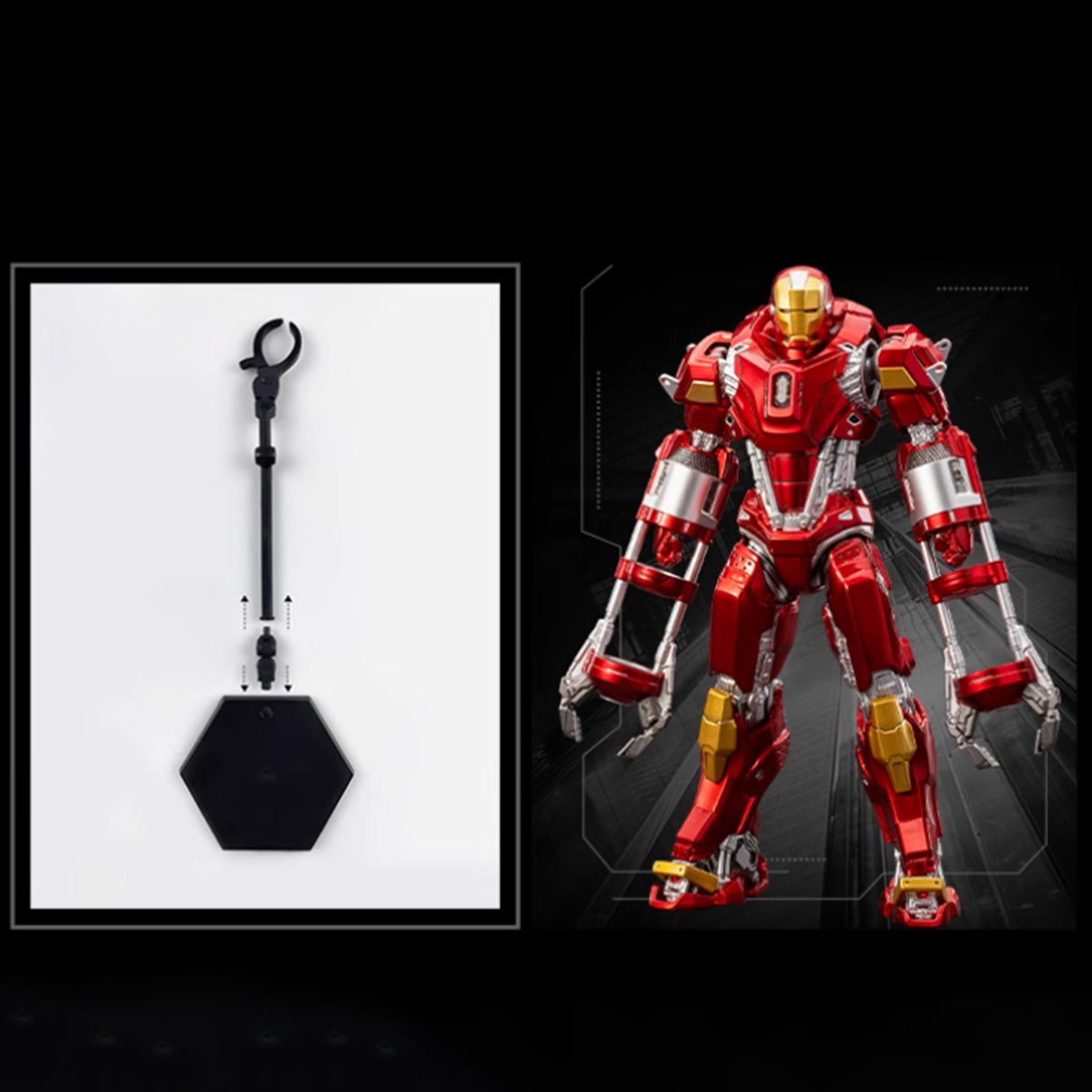 ZD Toys Iron Man MK35 1/10 Non-Light-Up Action Figure