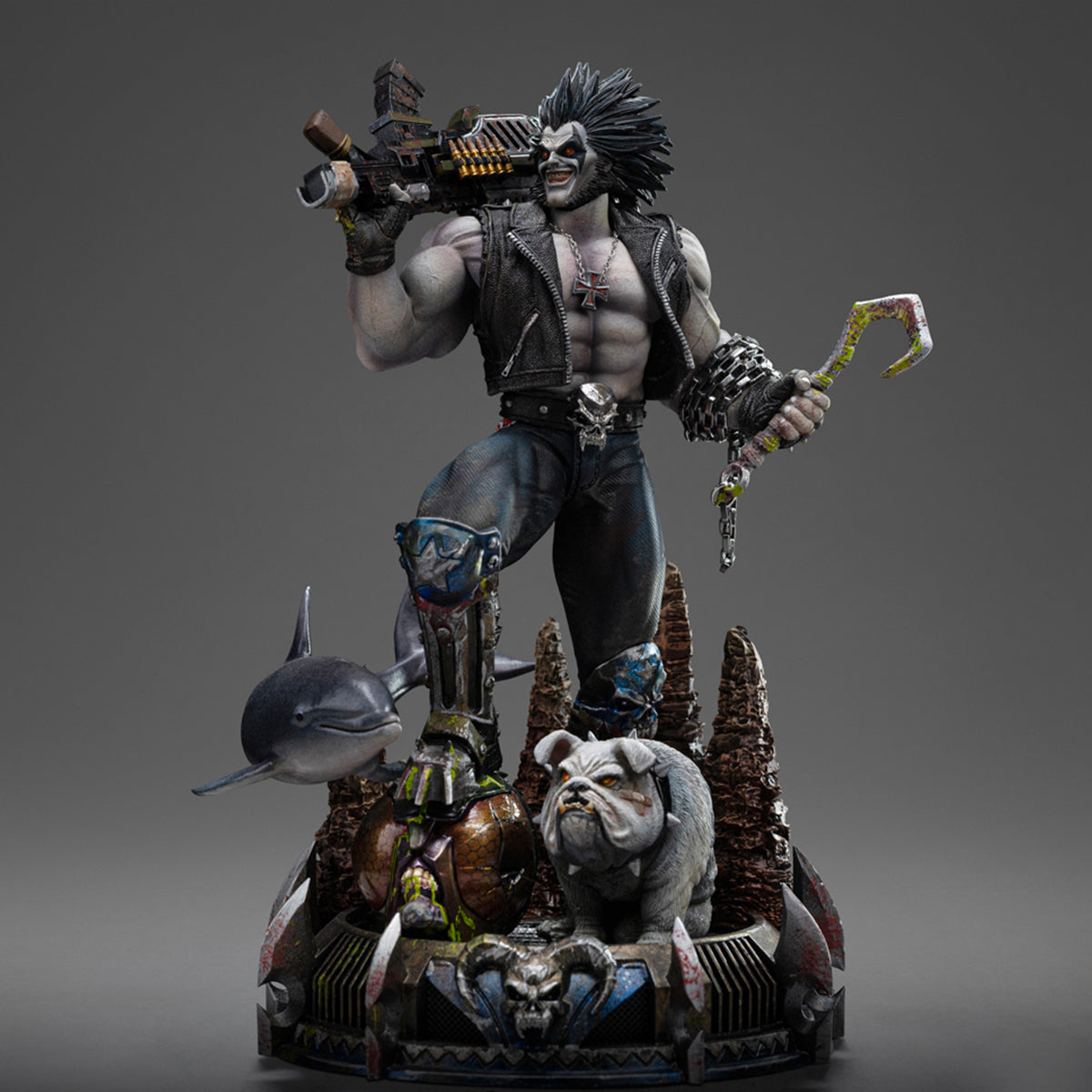 Iron Studios Lobo Unleashed Art Statue