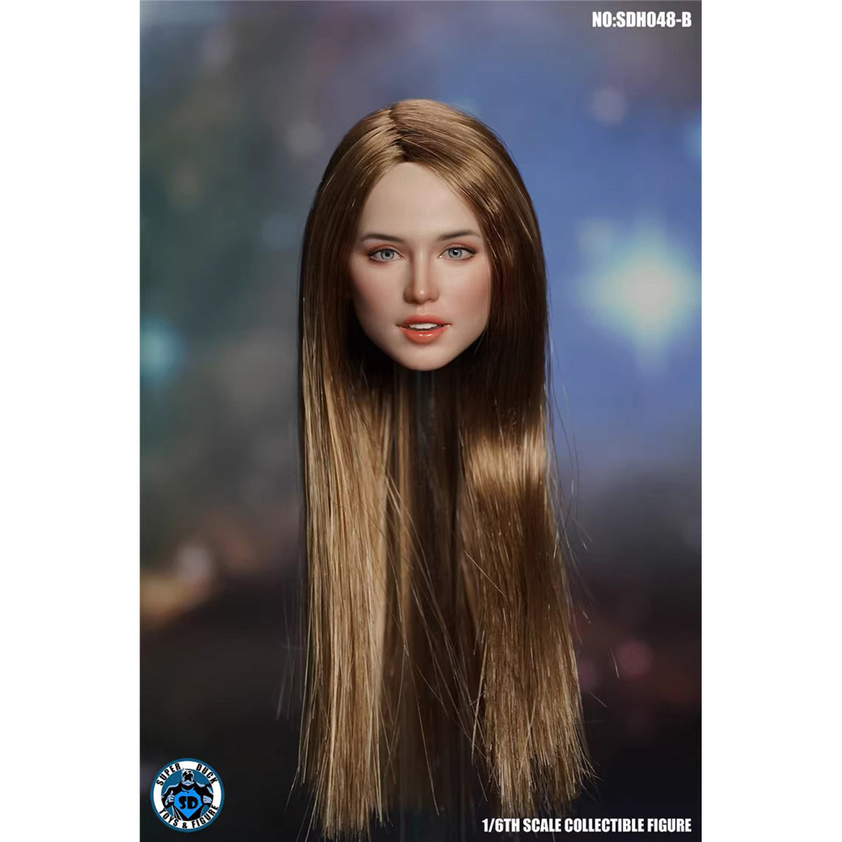 SUPER DUCK European Female Star Head Sculpt Accessory 1/6 Scale Fit Action Figure