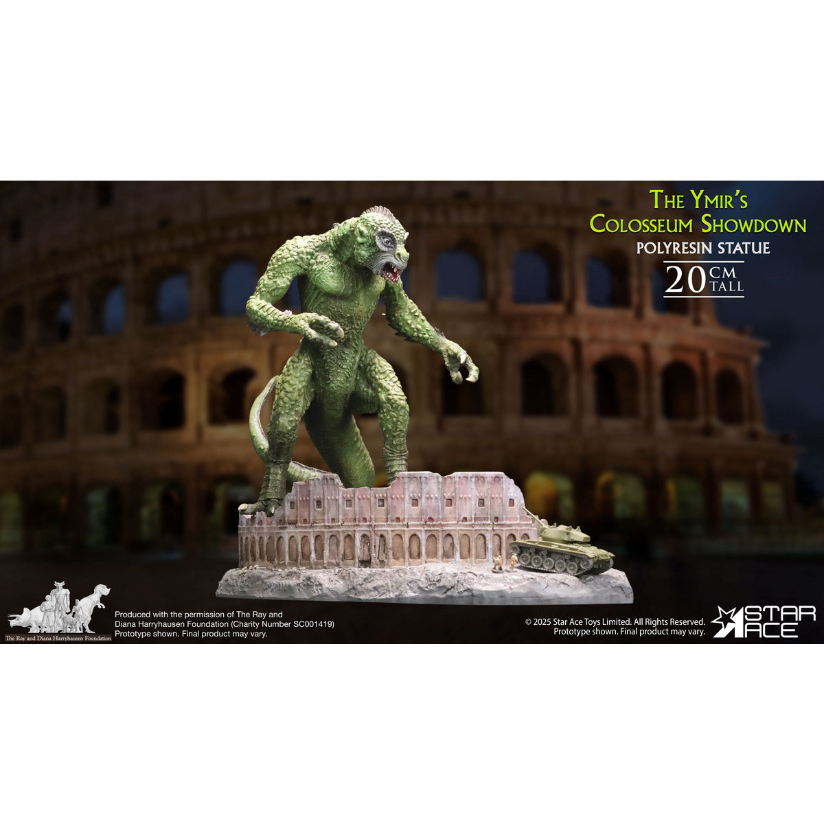 STAR ACE Toys The Ymir’s Colosseum Showdown & Pegasus The Flying Horse Ray Harryhausen Series 1/8 Scale Resin Art Figurine