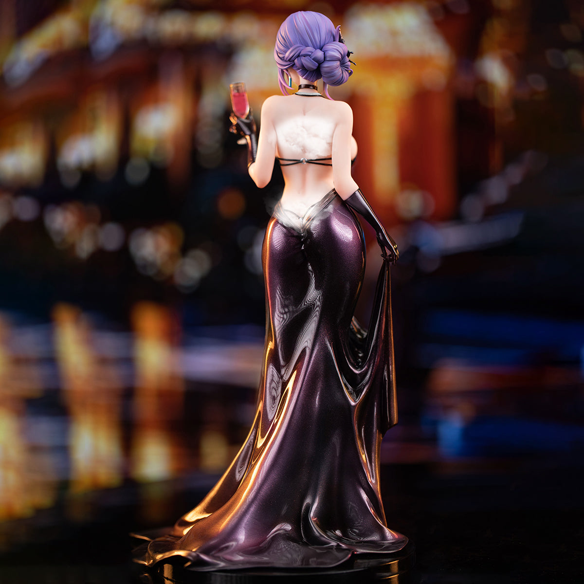 Super Nova Party Dress Series Chasing Eyes Yuna Art Anime Statue