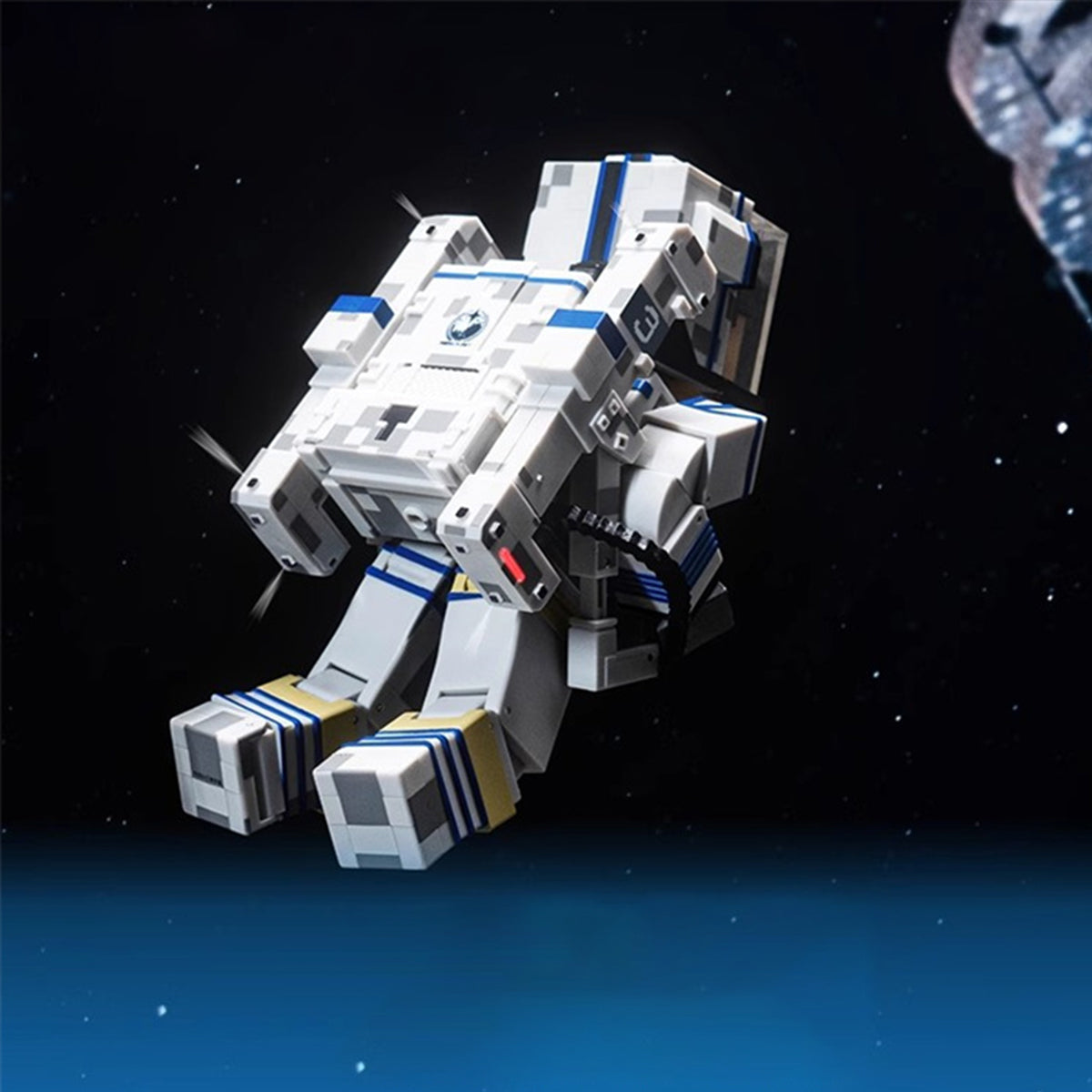 HEATBOYS My Three Body Season 3 Minecraft Zhang Beihai Spacesuit Action Figures