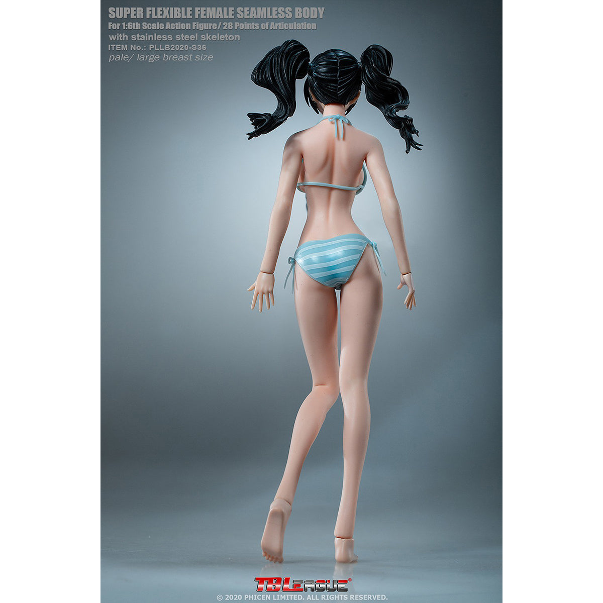 TBLeague Female Seamless Anime Girl Type Large Bust 1/6 Scale Action Figure Body
