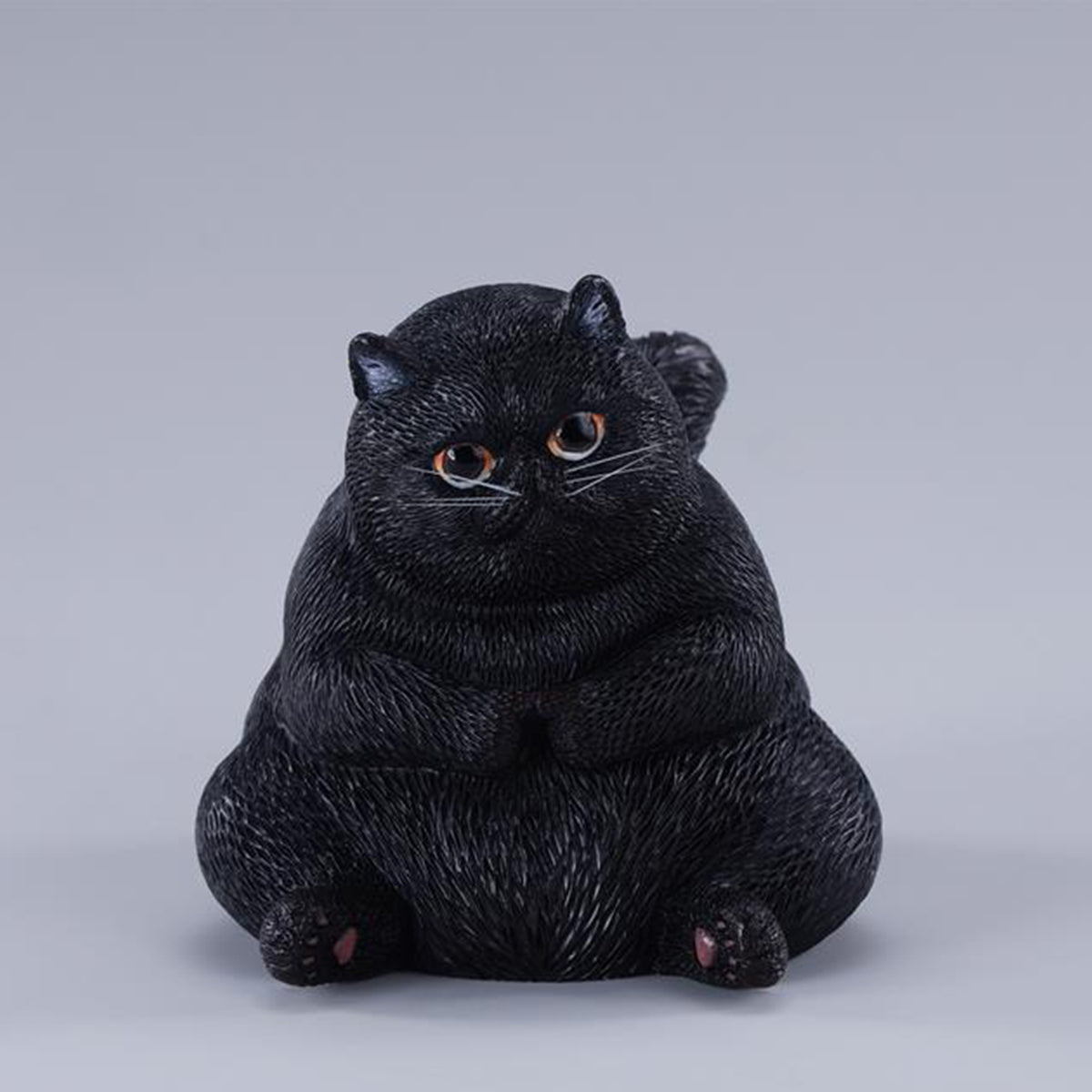 JXK Chubby Cat Static Animal Figurine