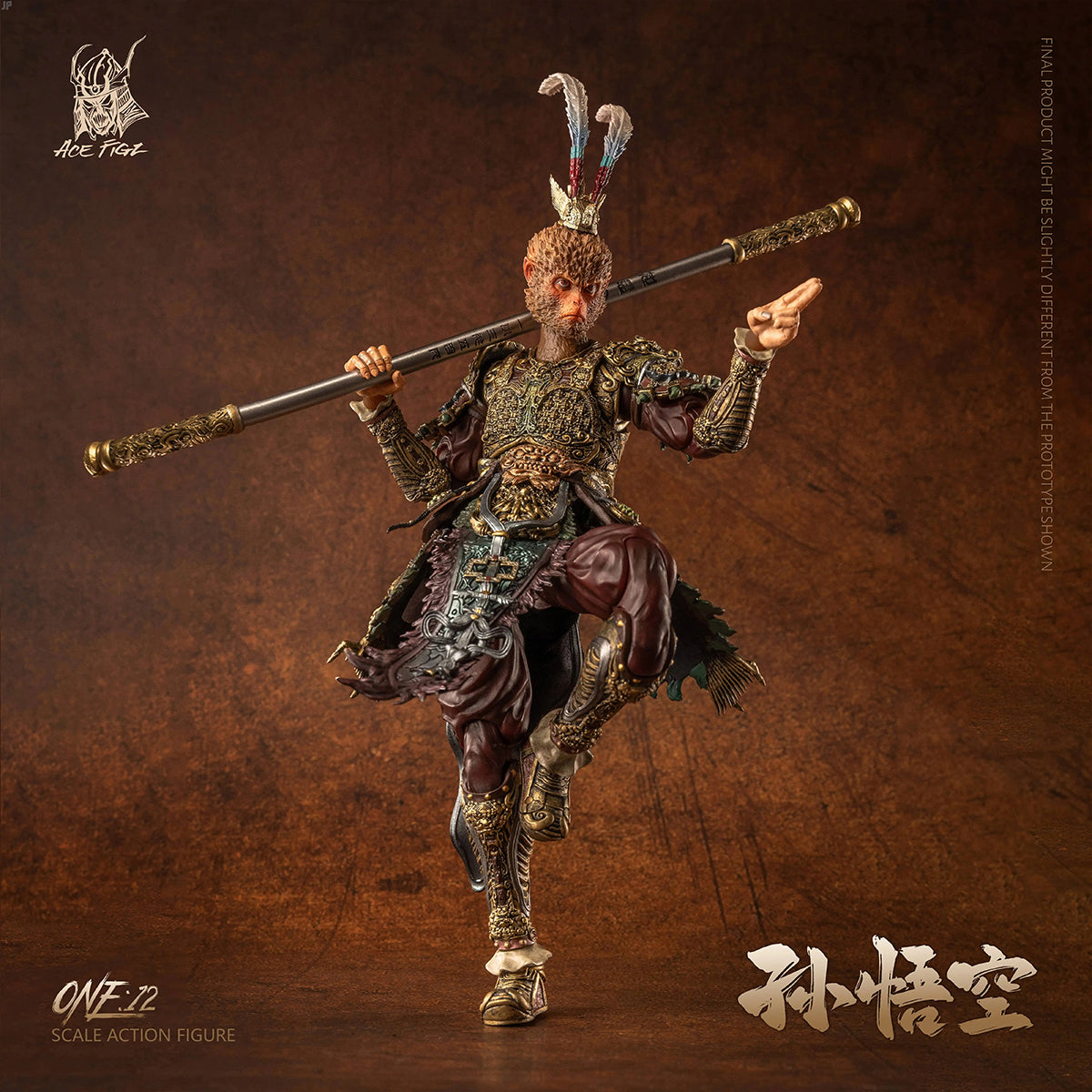 AceFigz, The Monkey King Sun Wukong, Action Figures