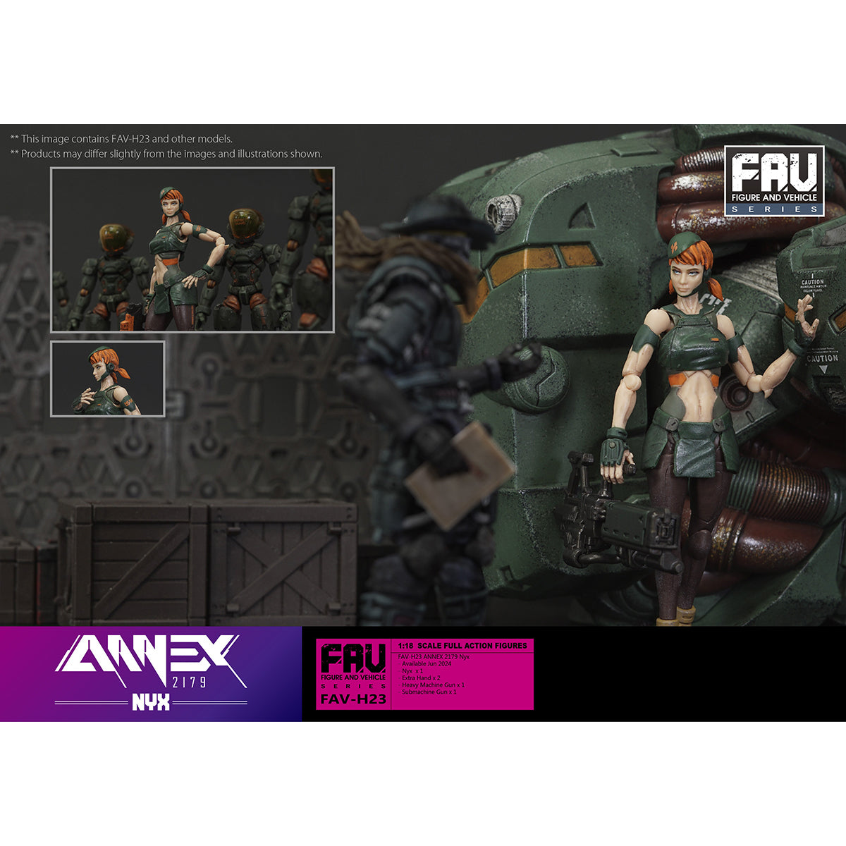 TOY ALLIANCE Acid Rain World Nyx Action Figures