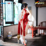 Figurine d'anime BearPanda Mai Shiranui en chemise rouge dansante