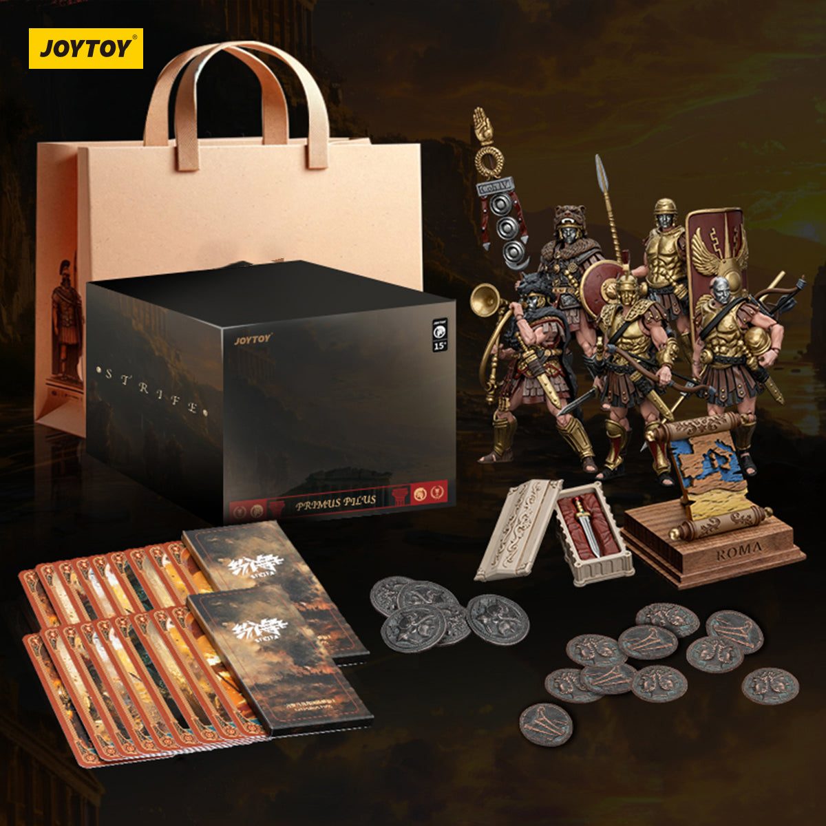 JOYTOY Strife JT6984 Roman Republic Collector's Edition 1/18 Scale Action Figures