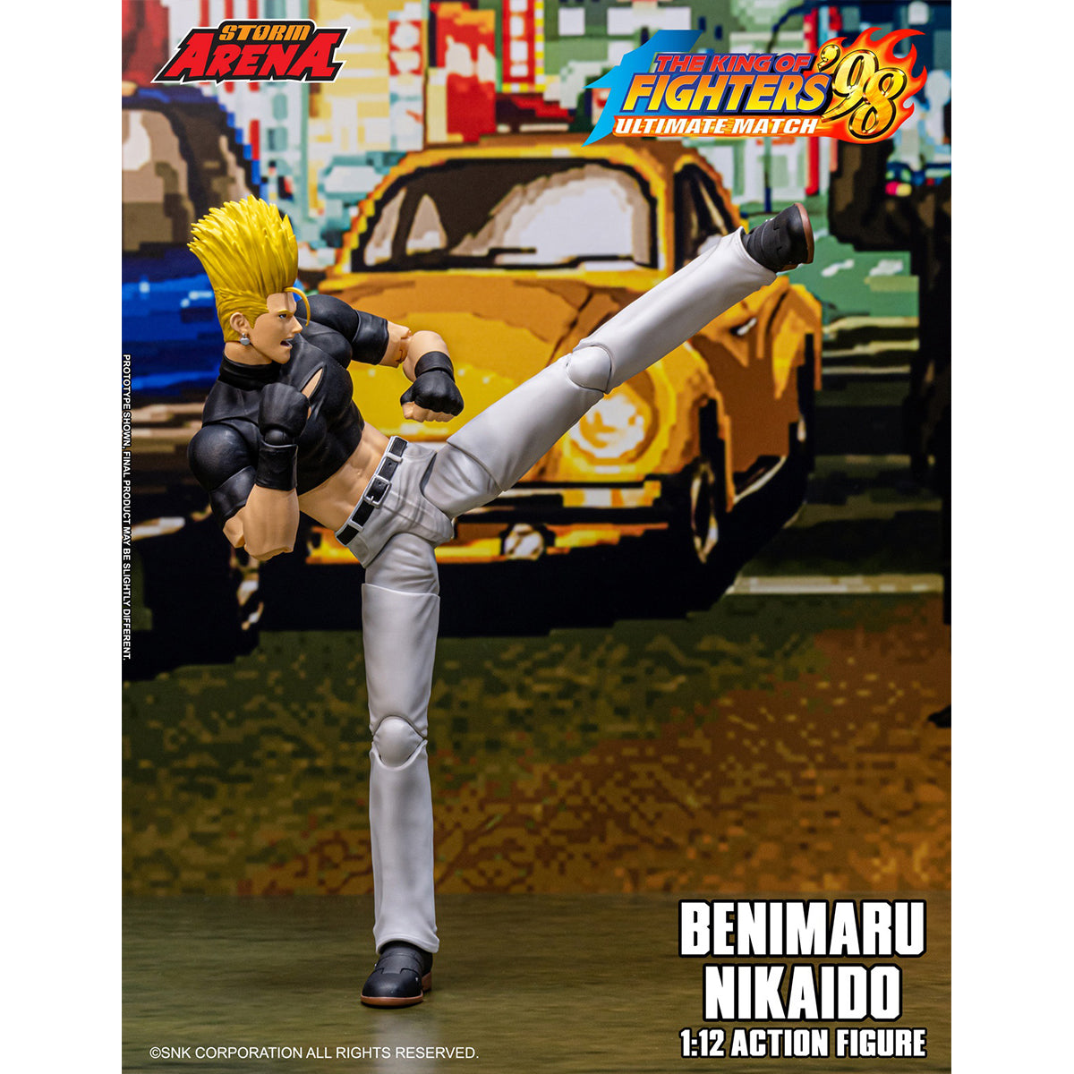Storm Collectibles The King Of Fighters'98 UM KFSA01 Benimaru Nikaido Storm Arena KFSA02 Goro Daimon Storm Arena KFSA03 Kyo Kusanagi Storm Arena 1/12 Scale Action Figure