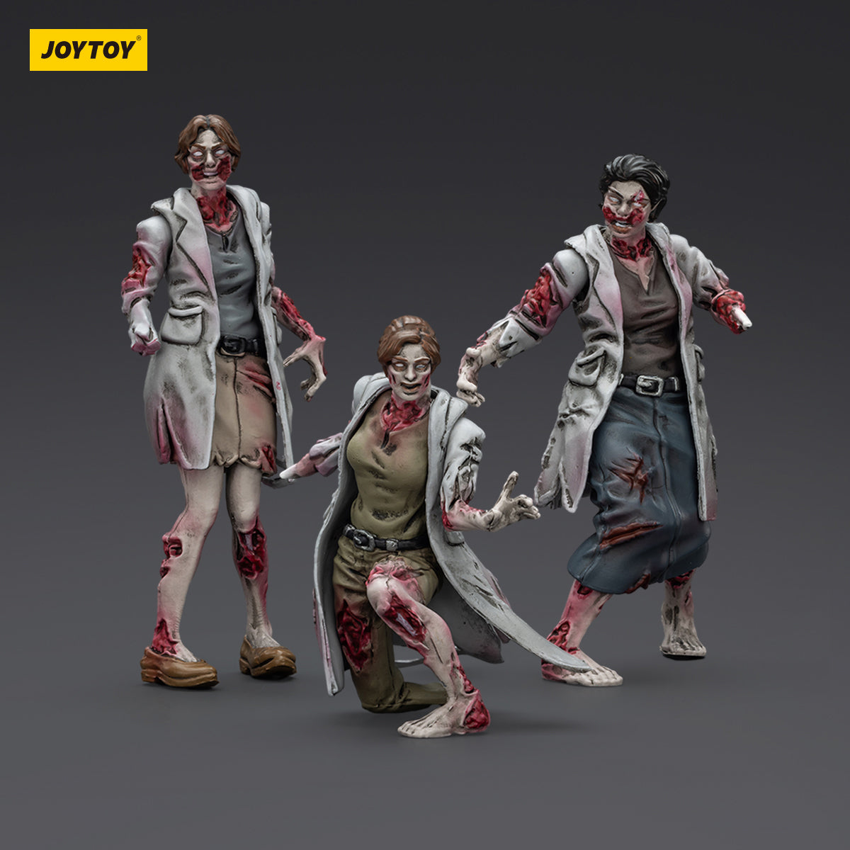 (Only Shipped to the US) JOYTOY 1/25 Dark Source Zombie Figure Medics JT01628 Action Figures