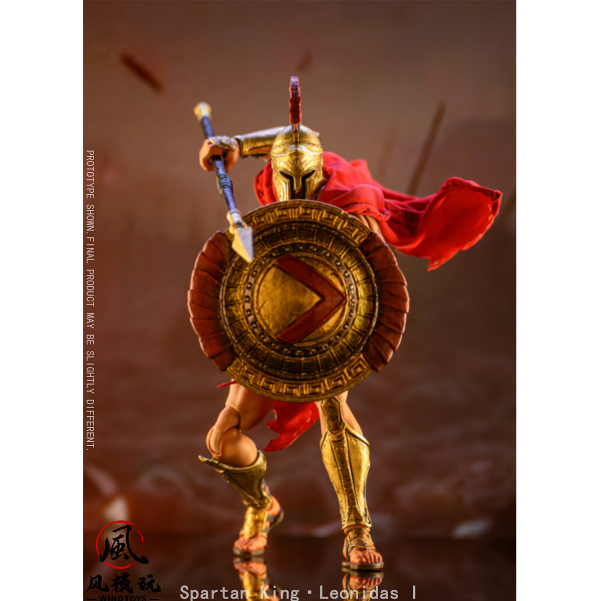 Wind Toys Spartan King·Leonidas I FMW004 Eternal Warlords Series 1/12