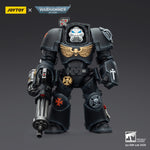 JOYTOY Warhammer 40,000 Black Templars Terminator with Power Fist and Assault Cannon & with Power Fist and Storm Bolter & with Power Sword and Storm Bolter Action Figure