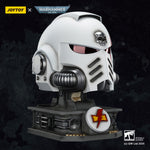 JOYTOY Warhammer 40,000 White Scars MkX Helmet & Display Stand 1/1 Scale Helmet Replica
