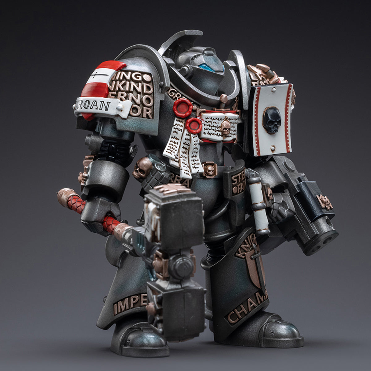 JOYTOY Warhammer 40,000 Grey Knights Terminator Caddon Vibova Action Figures