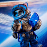 WeArtDoing Time Warrior Series Wasteland: Space Mouse Thunder Fighter-Blue Action Figure