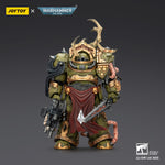JOYTOY Warhammer Death Guard Blightlord Terminator & Plague Marine Icon bearer with Boltgun and Plague knife 1/18 Scale Action Figure