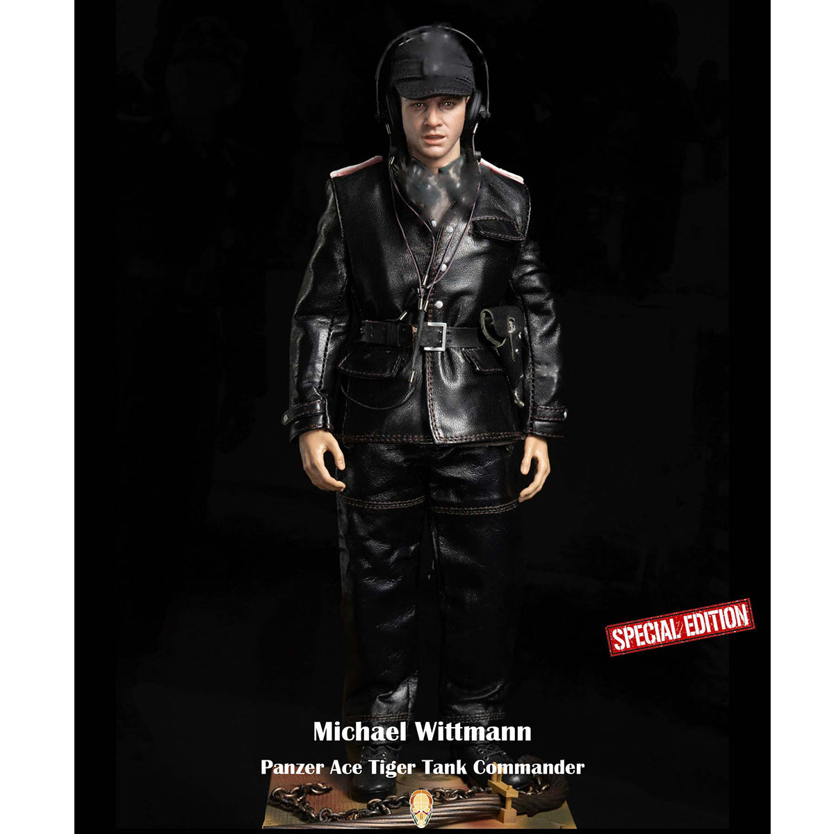 LPMW Facepool Figure Discover History Series Panzer Ace Tiger Tank Commander Wittmann Special Edition Action Figures
