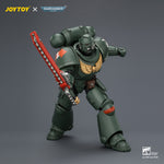 JOYTOY Warhammer 40k Black Templars/Raven Guard/White Scars/Salamanders/Dark Angels/Space Wolves/Imperial Fists/Iron Hands/Blood Angels/Ultramarines Intercessor Bolt Rifle Bolt Pistol Chainsword
