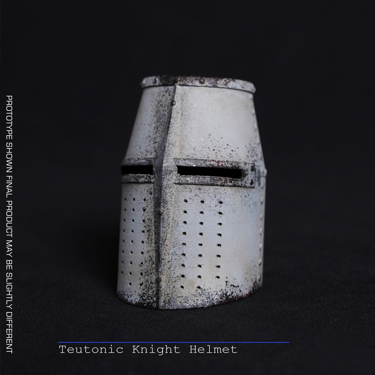 PP STUDIO - Casco de aleación de caballero teutónico, accesorio para figuras de acción