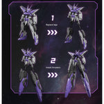 Iron Toys 1/100 Frame Series STAR ABYSS Purple Ver. Alloy Skeleton Assembly Model Kits