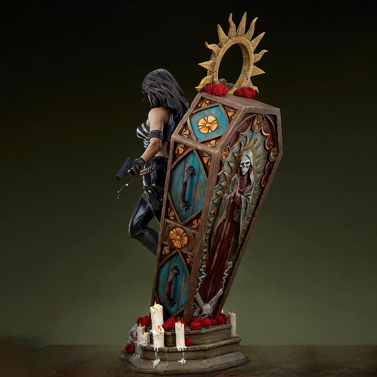 Sideshow Goddess Of Death - La Muerta Art Statue