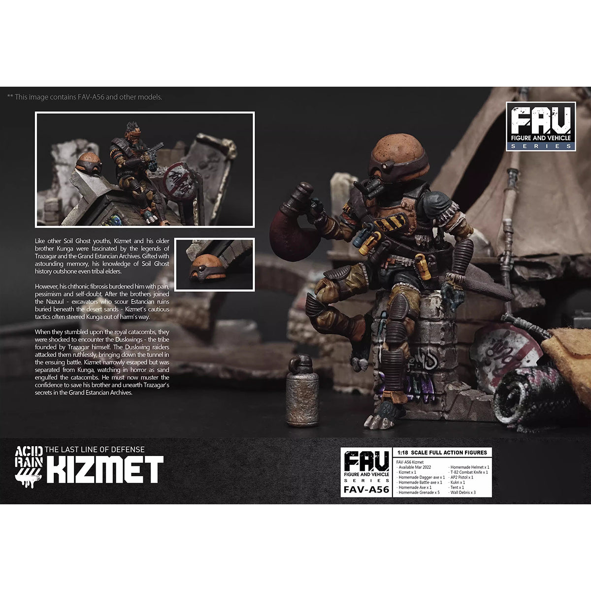 TOY ALLIANCE Acid Rain World Kizmet Action Figure