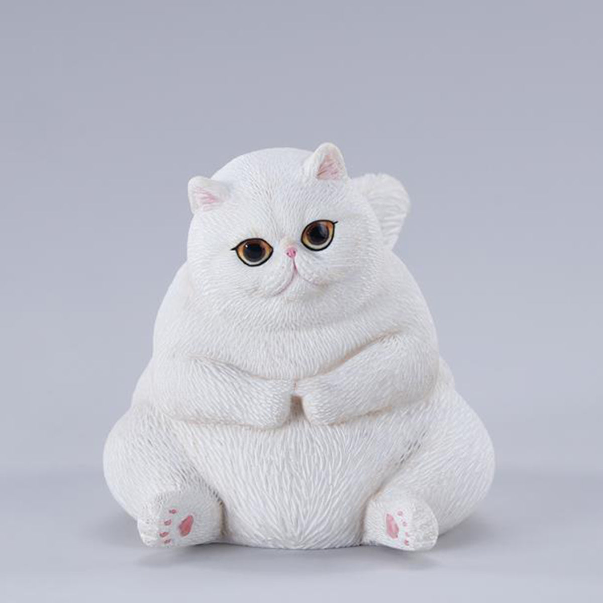 JXK Chubby Cat Static Animal Figurine