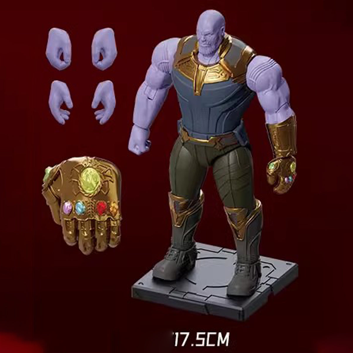 (Only Shipped to the US) Fondjoy 1/12 Scale Infinity Saga Thanos MV24104 Assembly Model Kits Comic Series