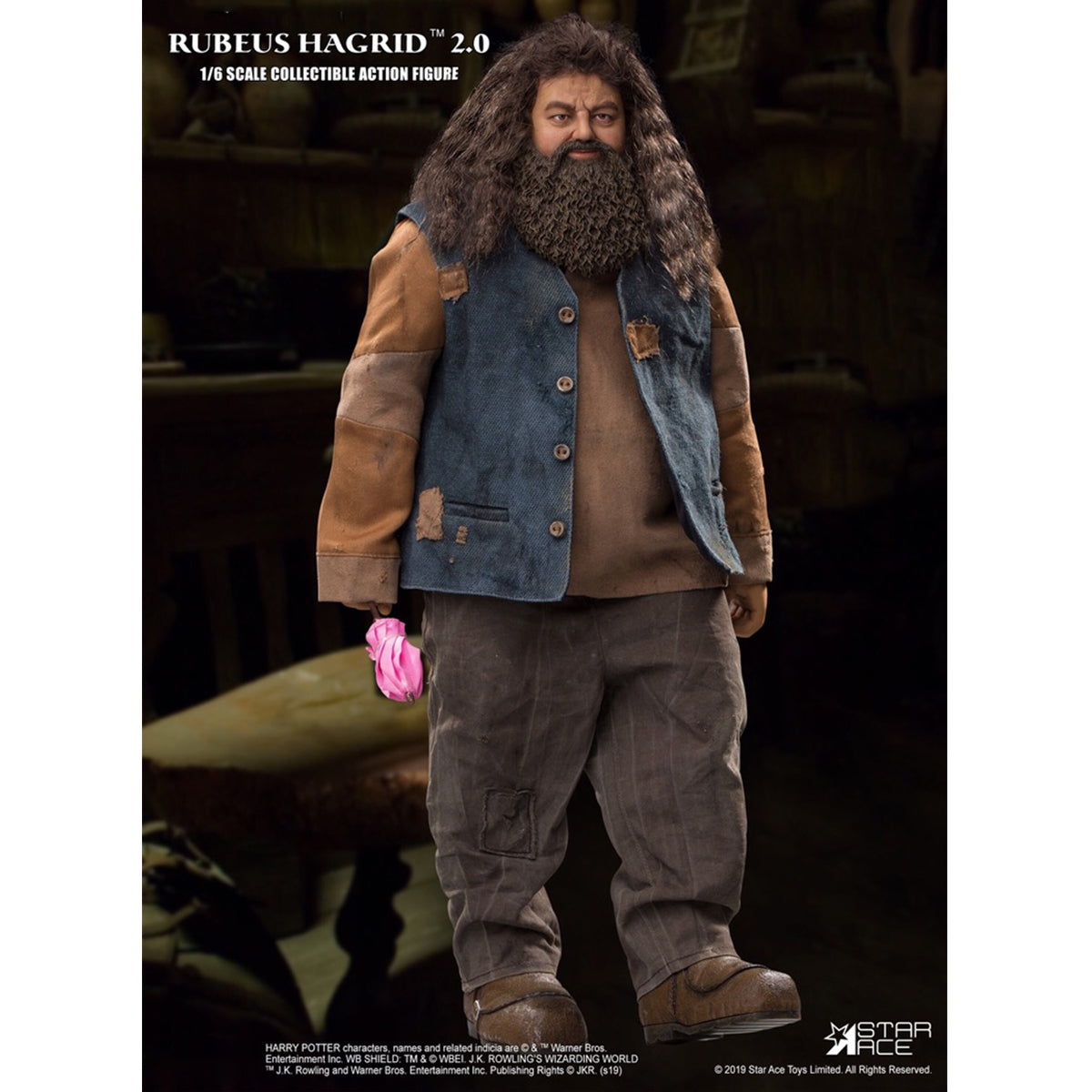 STAR ACE Toys Harry Potter: Rubeus Hagrid Ver.2 Christmas Edition Action Figures
