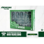 Figura de acción personalizada de TOY ALLIANCE ARCHECORE ARCHE-SOLDIER SQUAD, color verde